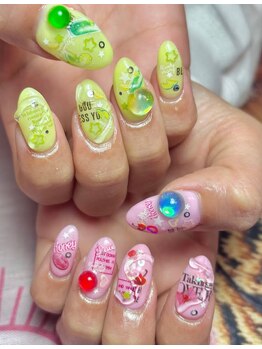 チャーレム ネイル(charlem nail)/モモ担当☆シンプルイメージ