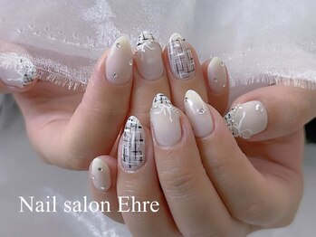 ネイルサロン エーレ 梅田店(Ehre)/HAND アート10本コース ¥9500