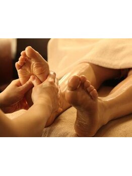 足つぼを刺激したい