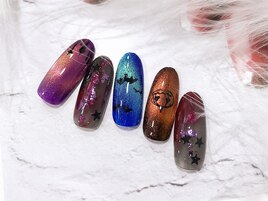 ハロウィンネイル