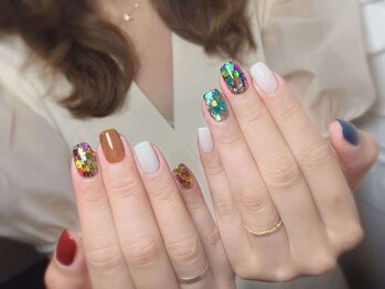 ナピュレ 葛西店(Napurrel)/キラキラジェルネイル