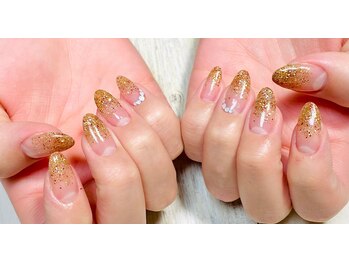 アズールネイル(AZUL nail)/ラメグラデーション