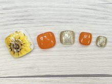 ロバル ネイルアンドまつげ(LOBAL)/フットネイルH‐3