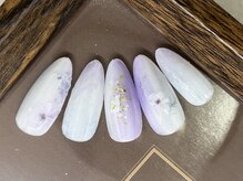 アゲート(Agate)/梅雨ネイル