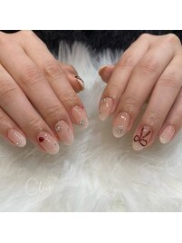 ぷっくりリボン