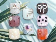 フィリーバイルルズ 神戸三宮店(Firii by Lulus)の雰囲気（フットワンカラー¥4500☆フットデザイン¥5500♪）