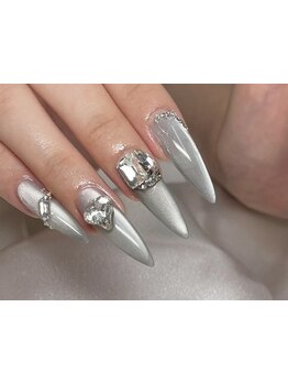 長さ出しのできるサロン