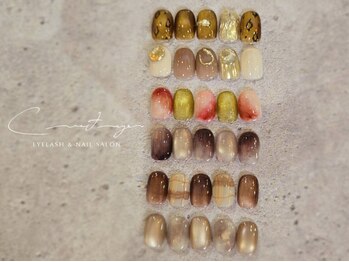 クレセント 大橋店(Crescent)の写真/つい眺めたくなる、トレンドを取り入れたニュアンスネイルが得意◎理想の指先が叶うサロン♪パラジェル可◎
