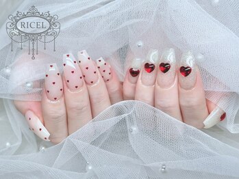 リシェル 原宿店(Ricel)の写真/韓国ネイル・ワンホンネイルパーツ豊富！つけ放題メニューも人気★[原宿/韓国ネイル/ワンホンネイル/Y2K]