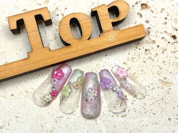サロン ザ トップ(Salon the Top)/定額W-4 フラワーフレンチ