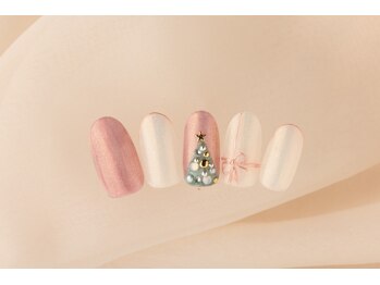 エムスラッシュ ネイル センター北店(M.SLASH)/クリスマスネイル