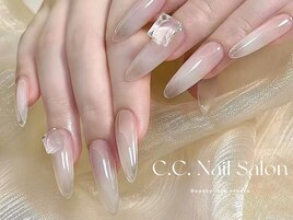 長さ出しカラグラデーション
