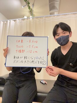 ナオ接骨院(NAO接骨院)/ズボンを買い直さなくては!