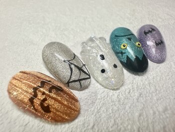 ハロウィンネイル