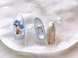 和柄ネイル¥6980