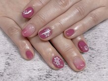 ネイルサロン メイプル(Nail Salon maple)/んふシンプルネイル