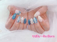 りぼん(Re:Born)/持ち込み/マグネットネイル