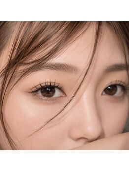 ミー(Mi)の写真/【すっぴんでも可愛い◎】自まつげを活かした上向きカール♪学生さんやメイクNGのお仕事の方にも最適☆
