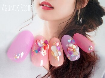アグニークリッシェ(Agunik Riche)/【シェルストーンネイル】