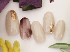 ジェルネイルDRYケア込￥9680