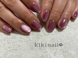 マグネットネイル/ピンクネイル