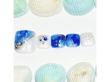 ラヴィネイル 四条烏丸店 メリー(La Vie Nail merry)/2024年夏フット