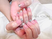 ルーシーズ アイラッシュアンドネイル 小倉店(Lucy's Eyelash&Nail)/ガラスフレンチ