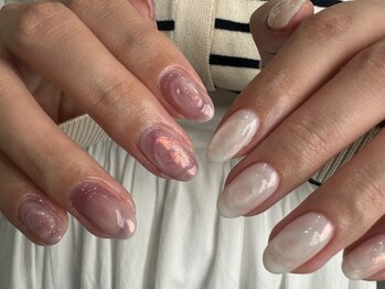 ラクネイル 浦和店(raku nail)/もやもやぷっくりネイル