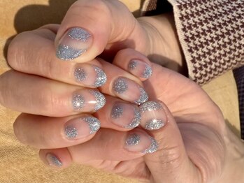 ブランシュ 藤沢(Blanche)/オーダーメイドネイル シルバー