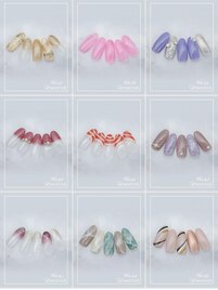 ハンドデザインNo.37～45