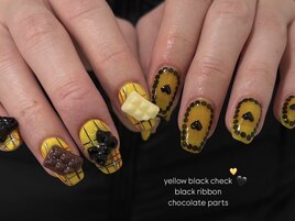 yellow × black
