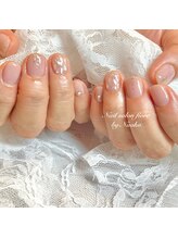 フィオーレ(fiore)/シェル&ピンク　モテネイル