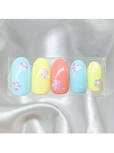 カプチーノ(cappuccino)/フラワーネイル