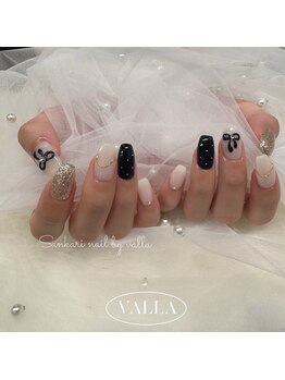 サンカリネイル バイ ヴァラ 新居浜 船木店(sankari nail by VALLA)/韓国発VALLANAILリボンアート