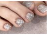《foot》オーロラ/フラッシュネイル ¥6980