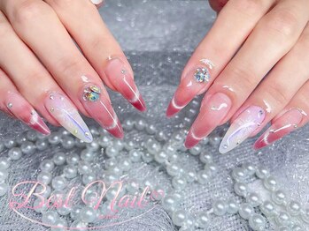 ベストネイル 渋谷109前店(Best Nail)/持ち込みフレンチマグネット