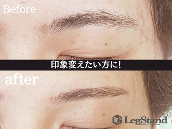 レッグスタンド 上大岡店(Leg Stand)/新生活に向けて!眉毛WAX