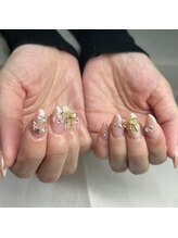 ザ バームシックス 銀座三丁目店(THE BALM six)/オーナメントネイル/冬ネイル