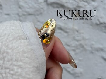 ククル(KUKURU)/ゴールドな華やかデザイン 80101