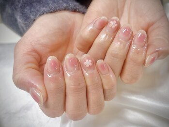 にっこりネイル/チークネイル♪