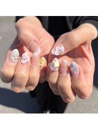 フラワーネイル