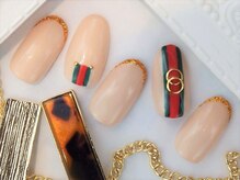 ネイルズガッシュ 大森駅前店(NAILs GUSH)/＊モードストライプ＊