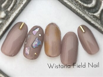 ウィスタリアフィールドネイル MONAD店(WISTARIA FIELD)/ワンカラー シェル