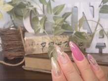 ネイルサロン&スクール ジーナ(GINA)/シアーな深みピンクがトレンド！