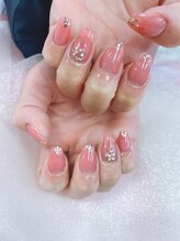 アイリッシュネイル 久屋大通店(Irish Nail)/mao×ラメちらし