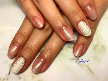 ジー フィンガー 千葉店(G)/ニットネイル