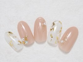 ホワイトマーブル＆ゴールド