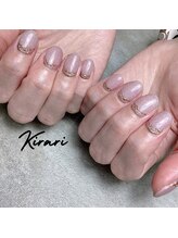 キラリ(Kirari)/マグネット×ミラーネイル