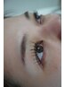 《ポイントエク40本＋まつ毛パーマ》lashlift＋natural extensions ¥7,000