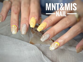 ミントアンドミスネイル(Mnt&Mis NAIL)/持ち込みデザイン　¥9800～